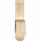 Ekena Millwork Bellingham Rough Sawn Timber Gable Bracket, Douglas Fir, 48"W x 16"H x 4"D x 4"F, 8/12 Pitch GBW048X16X0404BEL00RDF - alternate 4